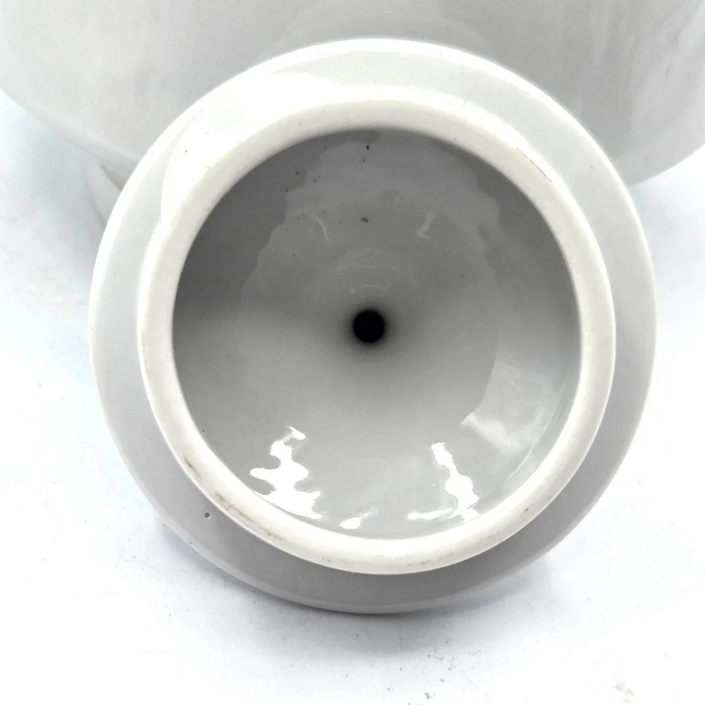 Crown Ming Fine Bone China COFFEE POT Teapot W/LID‎ JIAN SHIANG MICHELLE Pattern